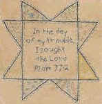 Psalms stitchery patterns