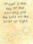 prayer is the key