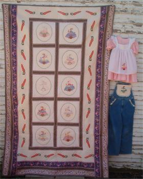 Lady Ellen Hare machine embroidery