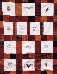 Raggedy Ann quilt