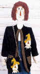 scarecrow jacket and purse