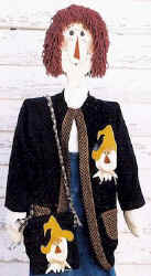Scarecrow jacket and purse pattern