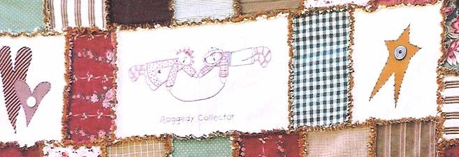 Raggedy Ann quilt row 1