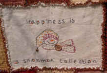 Happiness is a snowman collection