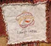 laugh often snowman stitchery