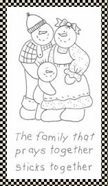 prayer snowman primitive stitchery pattern