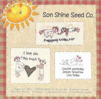 Raggedy Ann and Andy stitchery patterns for machine embroidery - Raggedy Love